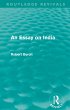 An Essay on India (Routledge Revivals)... - Bild 1