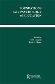 Foundations for A Psychology of Education (eBook, ePUB)