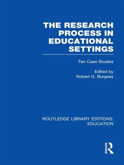 Cover The Research Process in Educational Settings (RLE Edu L) (eBook, PDF)