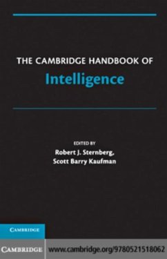 Cambridge Handbook of Intelligence (eBook, PDF)