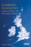 Sustainable Development Law in the UK (eBook, ePUB)