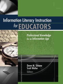 Cover Information Literacy Instruction for Educators (eBook, PDF)