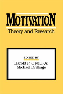 Cover Motivation: Theory and Research (eBook, PDF)