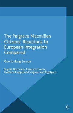 Citizens' Reactions to European Integration Compared (eBook, PDF) - Frazer, Elizabeth; Haegel, Florence; Van Ingelgom, Virginie