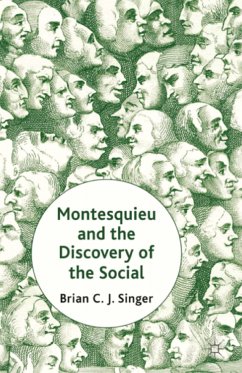 Montesquieu and the Discovery of the Social (eBook, PDF)