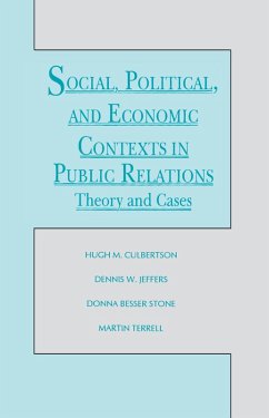 Cover Social, Political, and Economic Contexts in Public Relations (eBook, PDF)