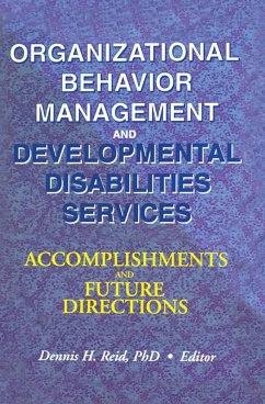 Cover Organizational Behavior Management and Developmental Disabilities Services (eBook, ePUB)