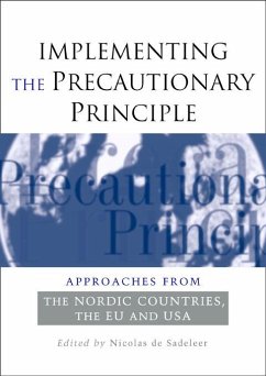 Implementing the Precautionary Principle (eBook, ePUB)