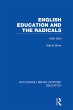 English Education and the Radicals (RLE... - Bild 1