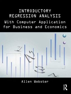 Introductory Regression Analysis (eBook, PDF) - Webster, Allen