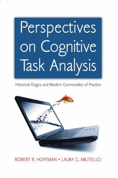 Cover Perspectives on Cognitive Task Analysis (eBook, PDF)