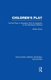 Children's Play and Its Place in Education (eBook, PDF)