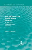 The Decline of the British Motor Industry (Routledge Revivals) (eBook, ePUB)