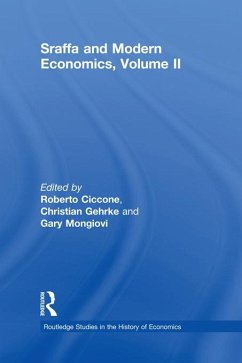 Sraffa and Modern Economics Volume II (eBook, PDF) - Ciccone, Roberto; Gehrke, Christian; Mongiovi, Gary