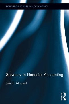 Solvency in Financial Accounting (eBook, PDF) - Margret, Julie E.