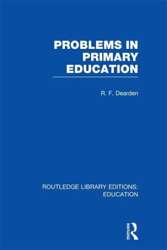 Cover Problems in Primary Education (RLE Edu K) (eBook, ePUB)