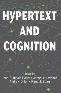 Hypertext and Cognition (eBook, ePUB)