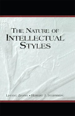 The Nature of Intellectual Styles (eBook, PDF) - Zhang, Li-Fang; Sternberg, Robert J.