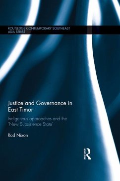 Cover Justice and Governance in East Timor (eBook, ePUB)