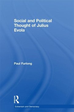 Social and Political Thought of Julius Evola (eBook, ePUB) - Furlong, Paul