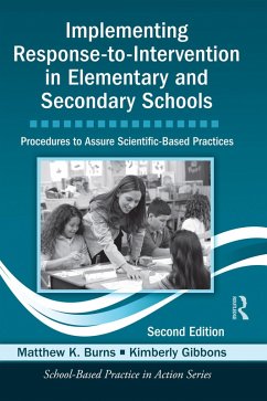 Implementing Response-to-Intervention in Elementary and Secondary Schools (eBook, PDF) - Burns, Matthew K.; Gibbons, Kimberly