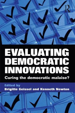 Evaluating Democratic Innovations (eBook, PDF)