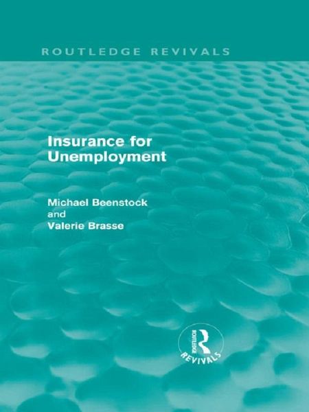 Insurance for Unemployment (eBook, ePUB)