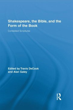 Shakespeare, the Bible, and the Form of the Book (eBook, ePUB)