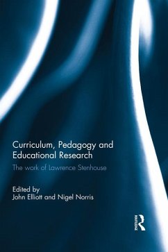 Curriculum, Pedagogy and Educational Research (eBook, ePUB)