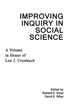 Cover Improving Inquiry in Social Science (eBook, ePUB)