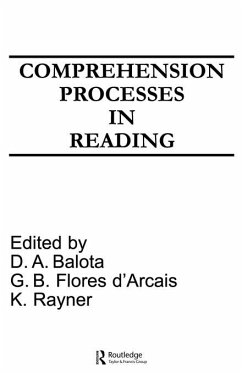 Comprehension Processes in Reading (eBook, PDF)