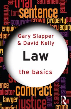 Law: The Basics (eBook, ePUB) - Slapper, Gary; Kelly, David