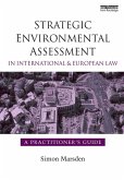 Strategic Environmental Assessment in International and European Law (eBook, ePUB)