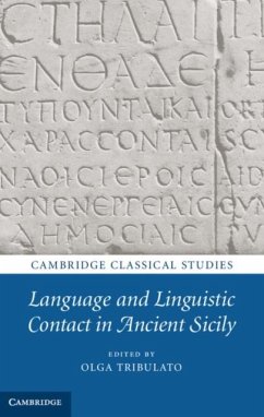 Language and Linguistic Contact in Ancient Sicily (eBook, PDF)