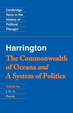 Cover Harrington: 'The Commonwealth of Oceana' and 'A System of Politics' (eBook, PDF)