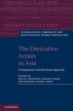 Derivative Action in Asia (eBook, PDF)