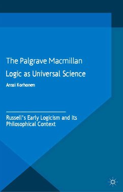 Logic as Universal Science (eBook, PDF) - Korhonen, A.