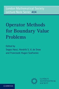 Operator Methods for Boundary Value Problems (eBook, PDF)