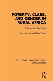 Poverty, Class and Gender in Rural Africa (eBook, PDF)