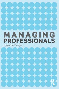 Managing Professionals (eBook, PDF) - de Bruijn, Hans