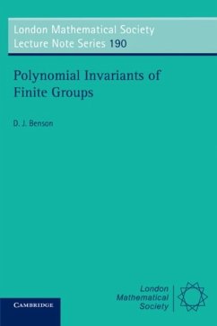 Polynomial Invariants of Finite Groups (eBook, PDF) - Benson, D. J.