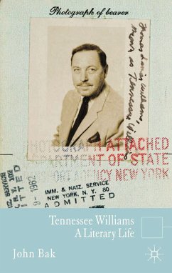 Tennessee Williams (eBook, PDF) - Bak, J.
