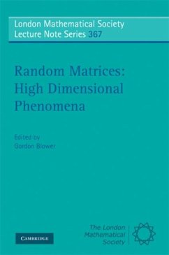 Random Matrices: High Dimensional Phenomena (eBook, PDF) - Blower, Gordon