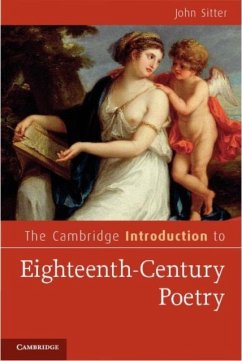 Cambridge Introduction to Eighteenth-Century Poetry (eBook, PDF) - Sitter, John