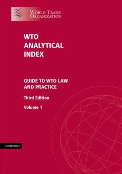 WTO Analytical Index (eBook, PDF) - Legal Affairs Division, World Trade Organization