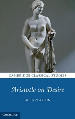 Aristotle on Desire (eBook, PDF) - Pearson, Giles