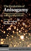 Evolution of Anisogamy (eBook, PDF)