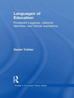 Languages of Education (eBook, ePUB) - Tröhler, Daniel