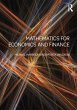 Mathematics for Economics and Finance... - Bild 1