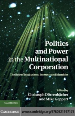 Politics and Power in the Multinational Corporation (eBook, PDF)